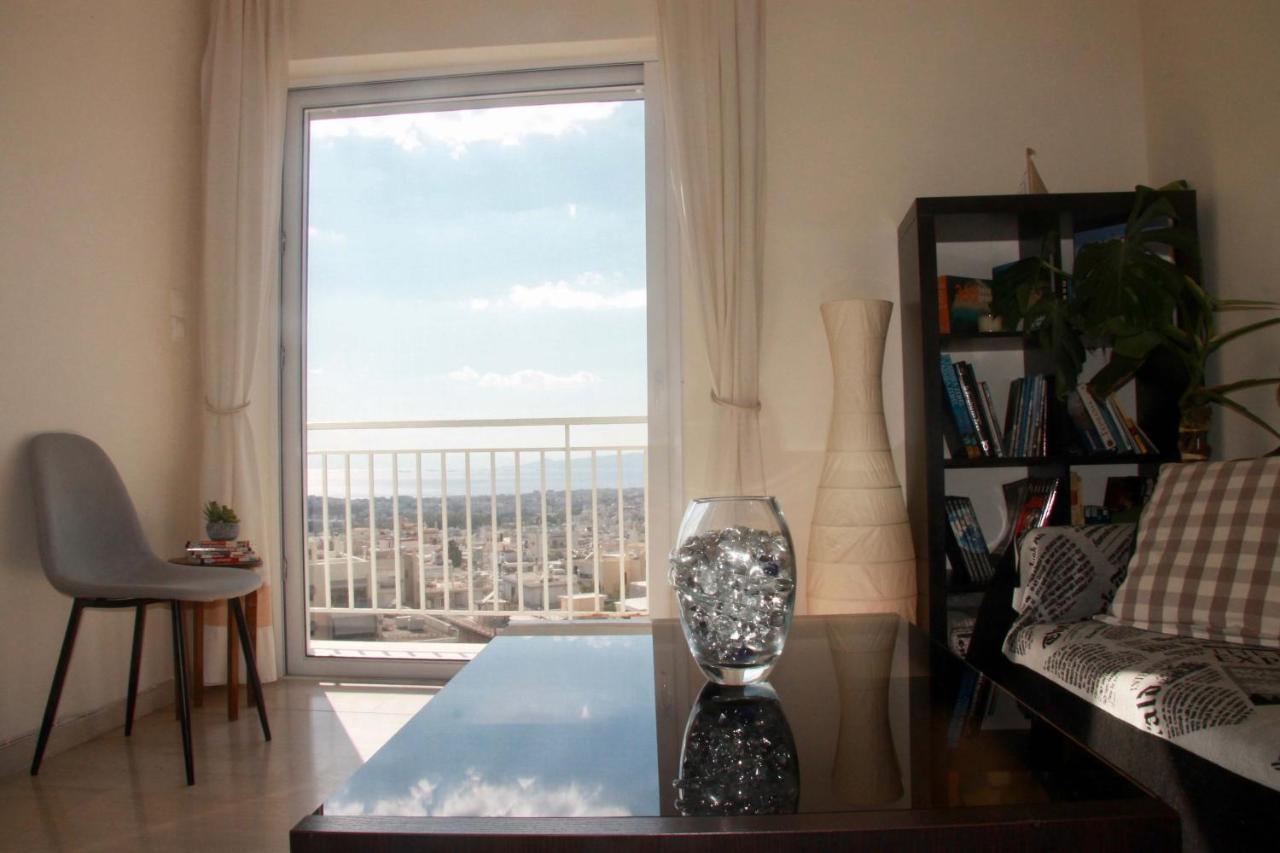 Penthouse With Sea View Apartman Athén Kültér fotó